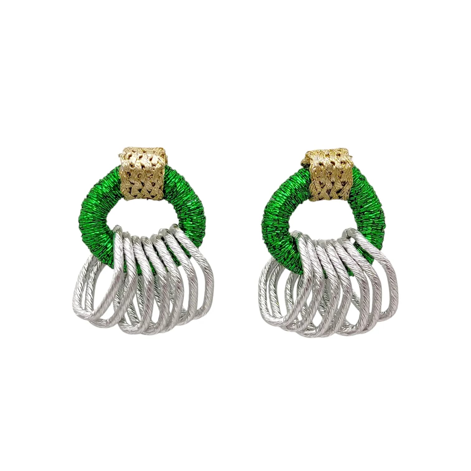 گوشواره حلقه ای فنر دار بزرگ ysn