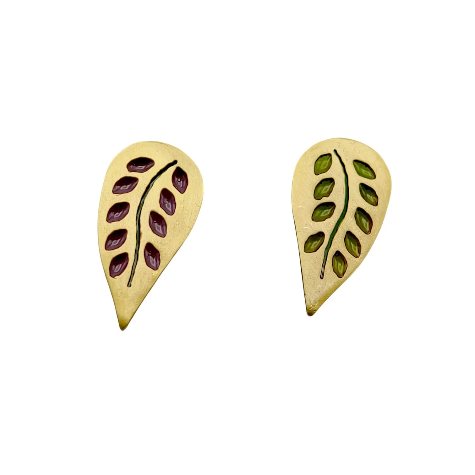 گوشواره برنجی sim