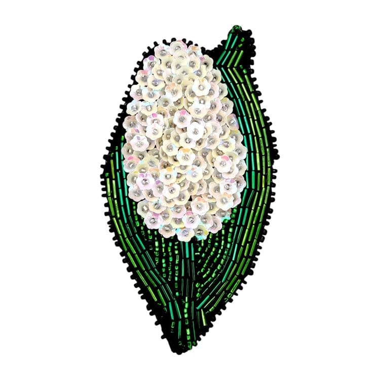 سنجاق سینه سنبل ملیله دوزی sgh