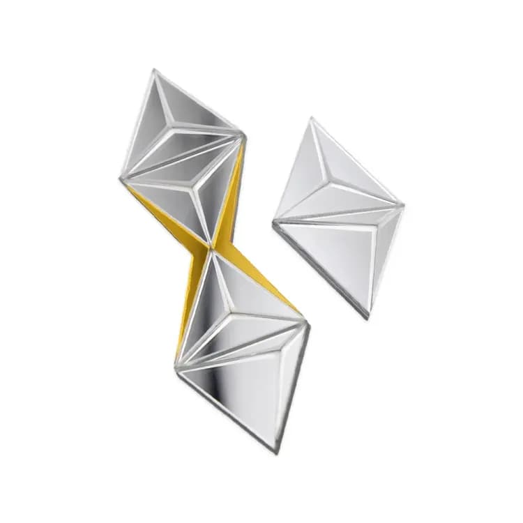 گوشواره triangle double mim