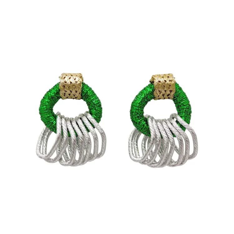 گوشواره حلقه ای فنر دار بزرگ ysn