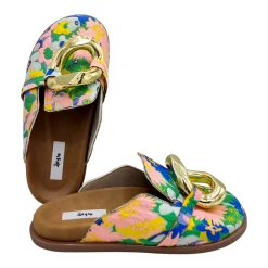 اسلیپر زنانه ژاکارد گلبهی dok