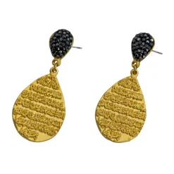گوشواره برنجی زنانه آیت الکرسی blt 22472