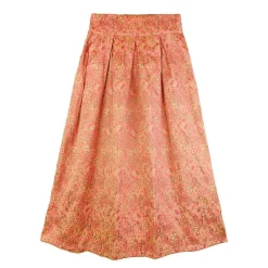 دامن بلند گلبهی zee