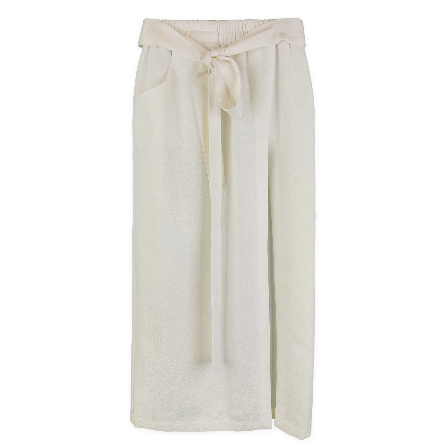 دامن چاکدار سفید fir