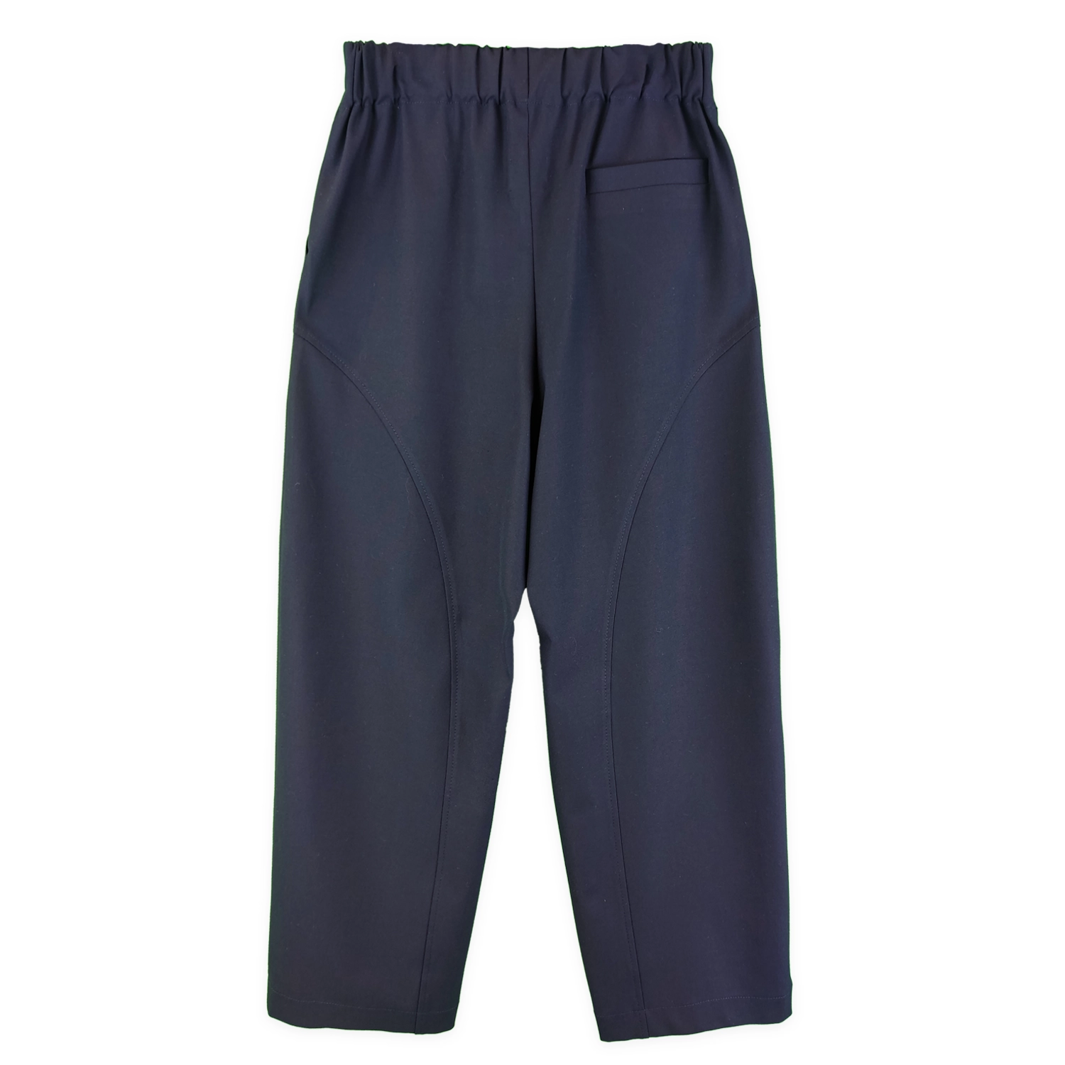 شلوار زنانه سورمه ای جلو دکمه 19310 lbs