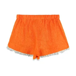 شلوارک زنانه نارنجی سایز brz L