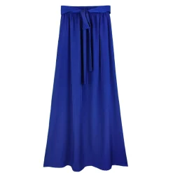 دامن بلند آبی وقار 21848 fir