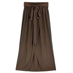 دامن بلند قهوه ای 21854 fir