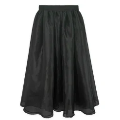 دامن توری مشکی 12304 zee