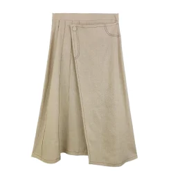 دامن جلو چاک کرم مارمالاد 22802 don