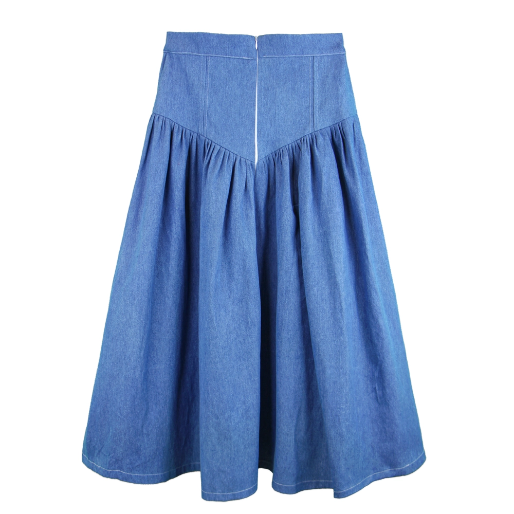 دامن جین آبی 21819 mlm