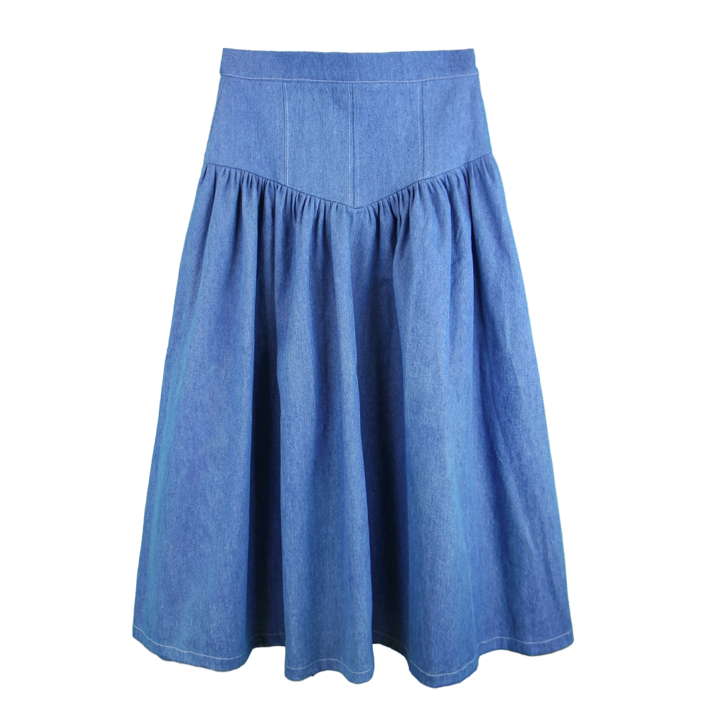 دامن جین آبی 21819 mlm