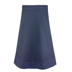 دامن پلیسه باران سورمه ای 24216 jbz