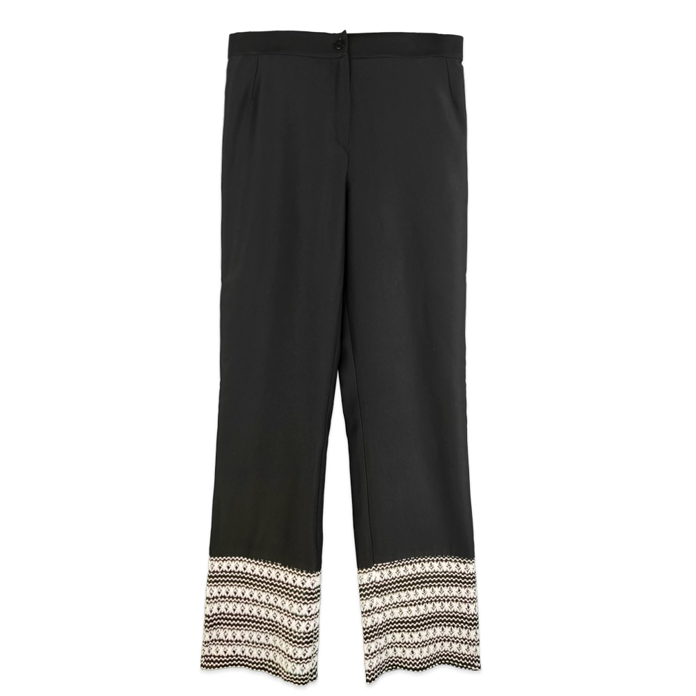 ست تاپ و شلوار مشکی 24203 jas - Image 2