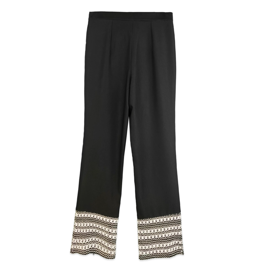 ست تاپ و شلوار مشکی 24203 jas - Image 3