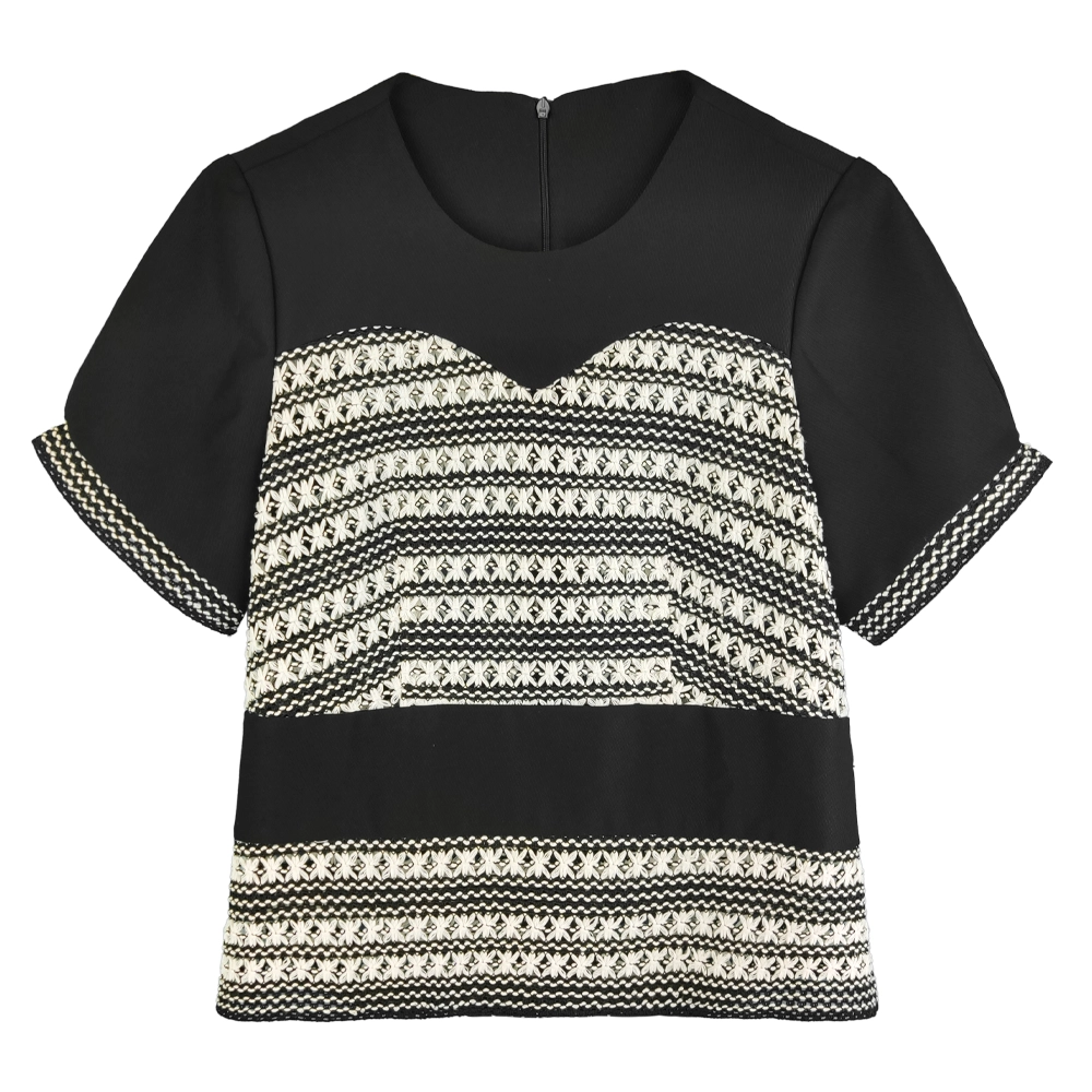 ست تاپ و شلوار مشکی 24203 jas