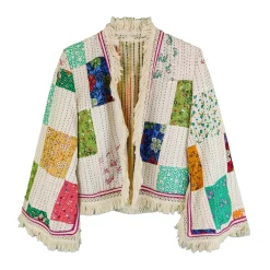 کت زنانه کوک دوزی و ریشه 23708 mlm