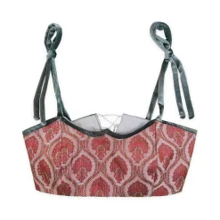 کراپ زرشکی طوسی zee 24182