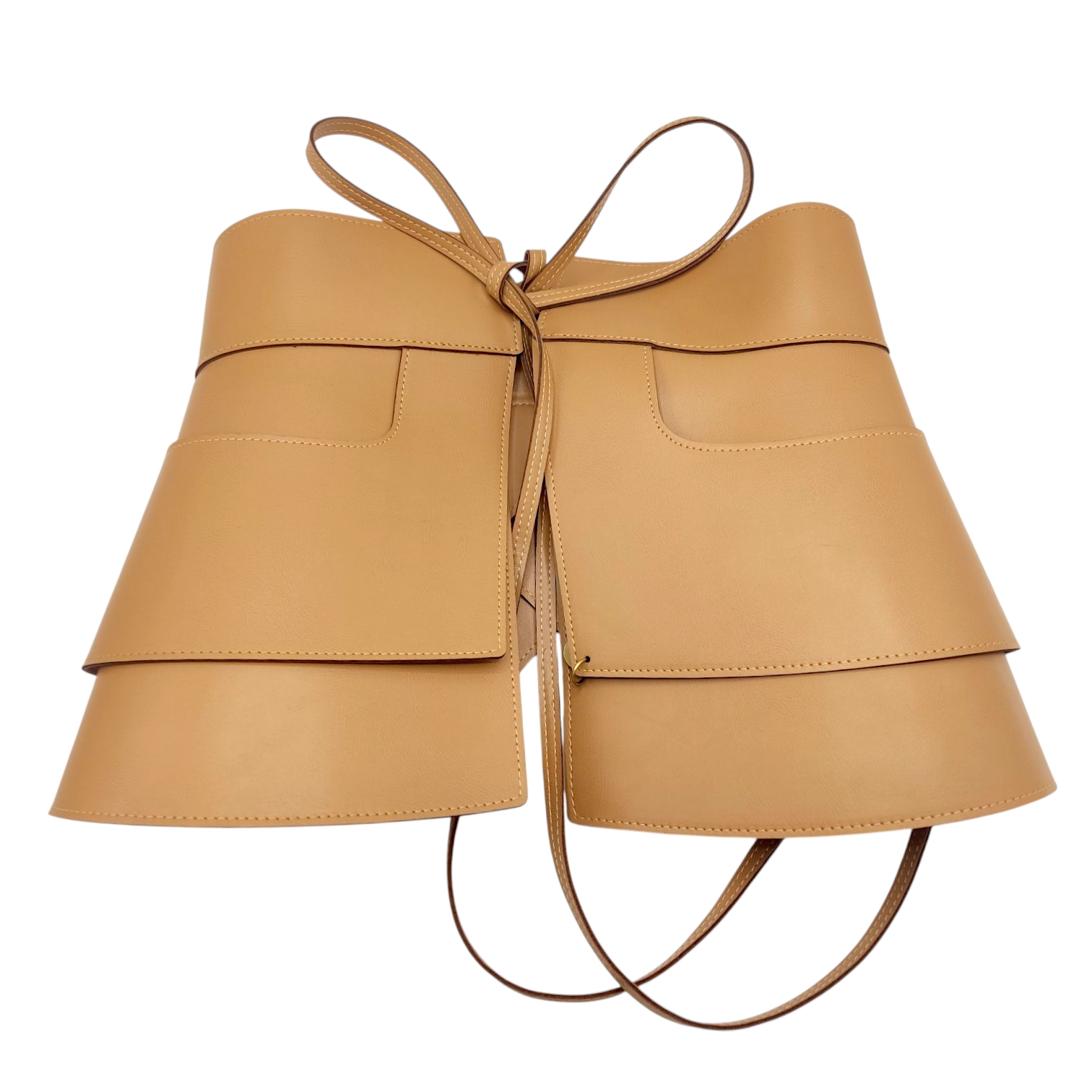 کمربند چرم زنانه سراب بدون اکسسوری laf 13329