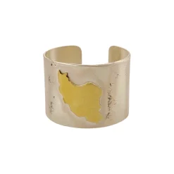 انگشتر نقره زنانه نقشه ایران drj 24889