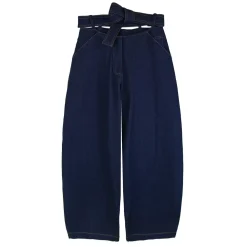 شلوار جین زنانه سورمه ای prm 24751