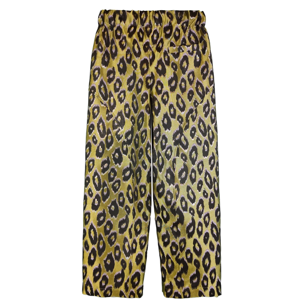 شلوار زنانه پلنگی جلو دکمه دار 20068 lbs (4)