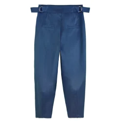 شلوار فاستونی زنانه سورمه ای sng 24975