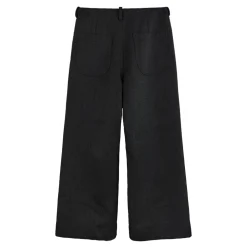 شلوار پشمی زنانه جلو جیب مشکی 24428 rdl