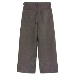 شلوار پشمی زنانه جلو جیب مشکی 24428 rdl