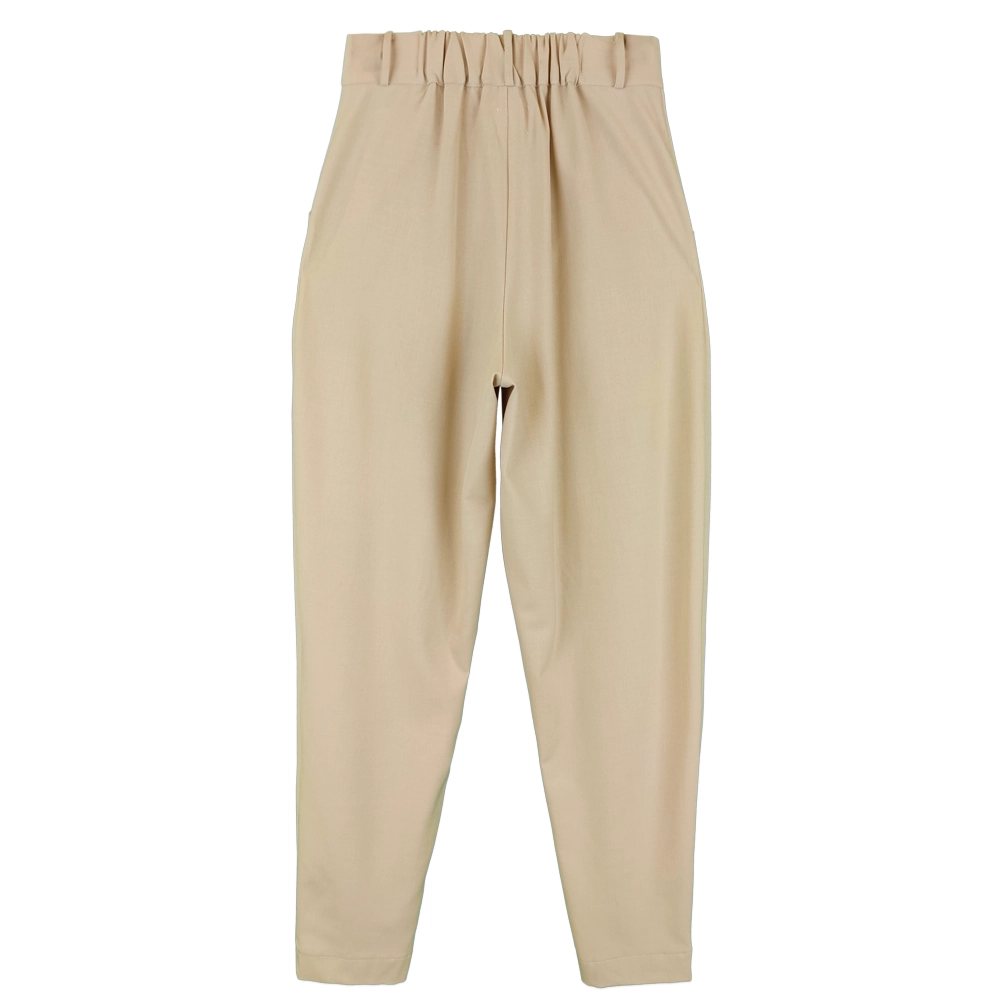 شلوار گاباردین زنانه جلو تیکه دار 12239 lbs