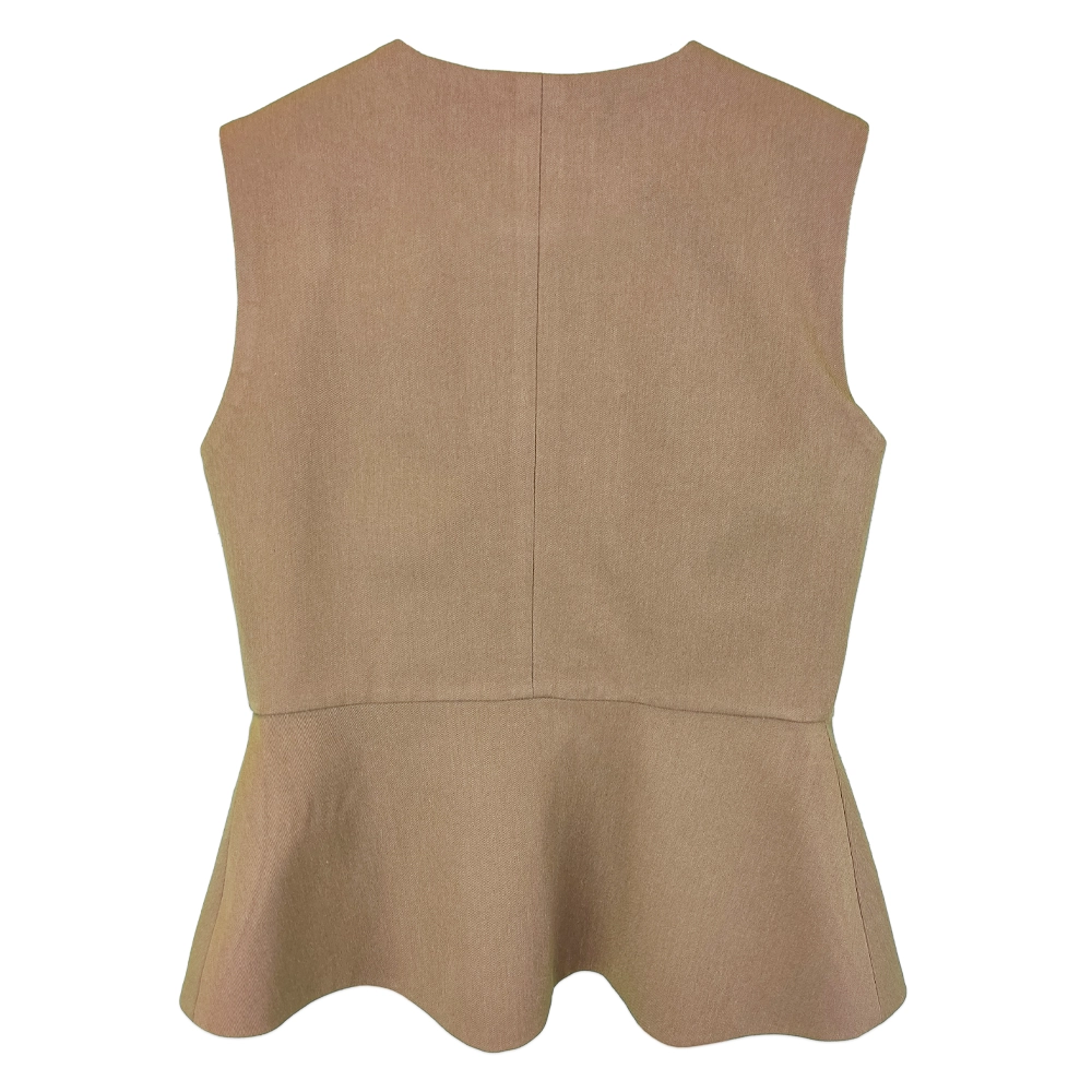 تاپ گاباردین زنانه قهوه ای zee