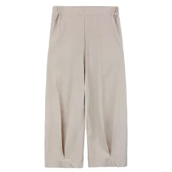 شلوار زنانه کرم جیب مستطیل lbs 22561