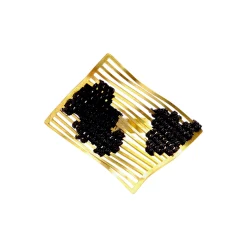 انگشتره زنانه برنجی فلو طلایی ewr 25288