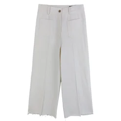 شلوار جین زنانه جلو جیب سفید sip 25359