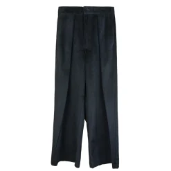 شلوار مخمل زنانه مشکی mnc 25490