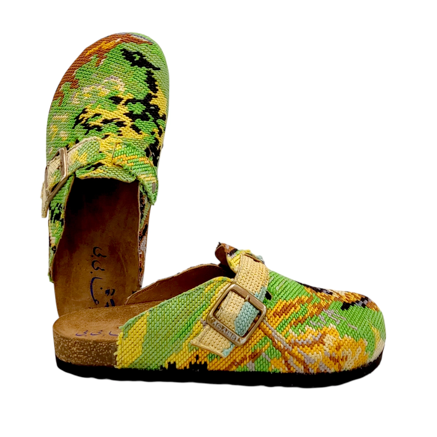 صندل زنانه چوپ پنبه شماره دوزی سایز 40 abb 25477