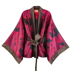 کت زنانه کیمونو سنگدوزی شده ctd 26188