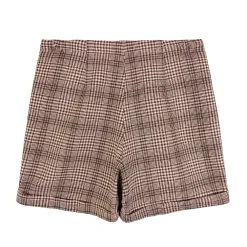 شلوارک زنانه پشمی کرم shp 25812