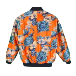 بامبر زنانه آبی نارنجی nzy 26306