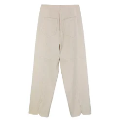 شلوار جین زنانه پلاس سفید 26291 hrb