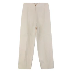 شلوار جین زنانه پلاس سفید 26291 hrb