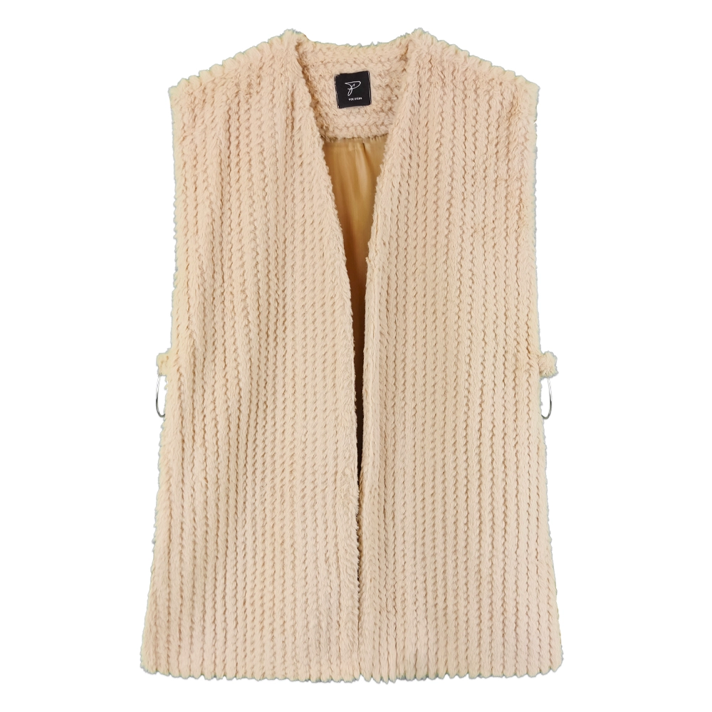 وست خز زنانه کرمshp 26351