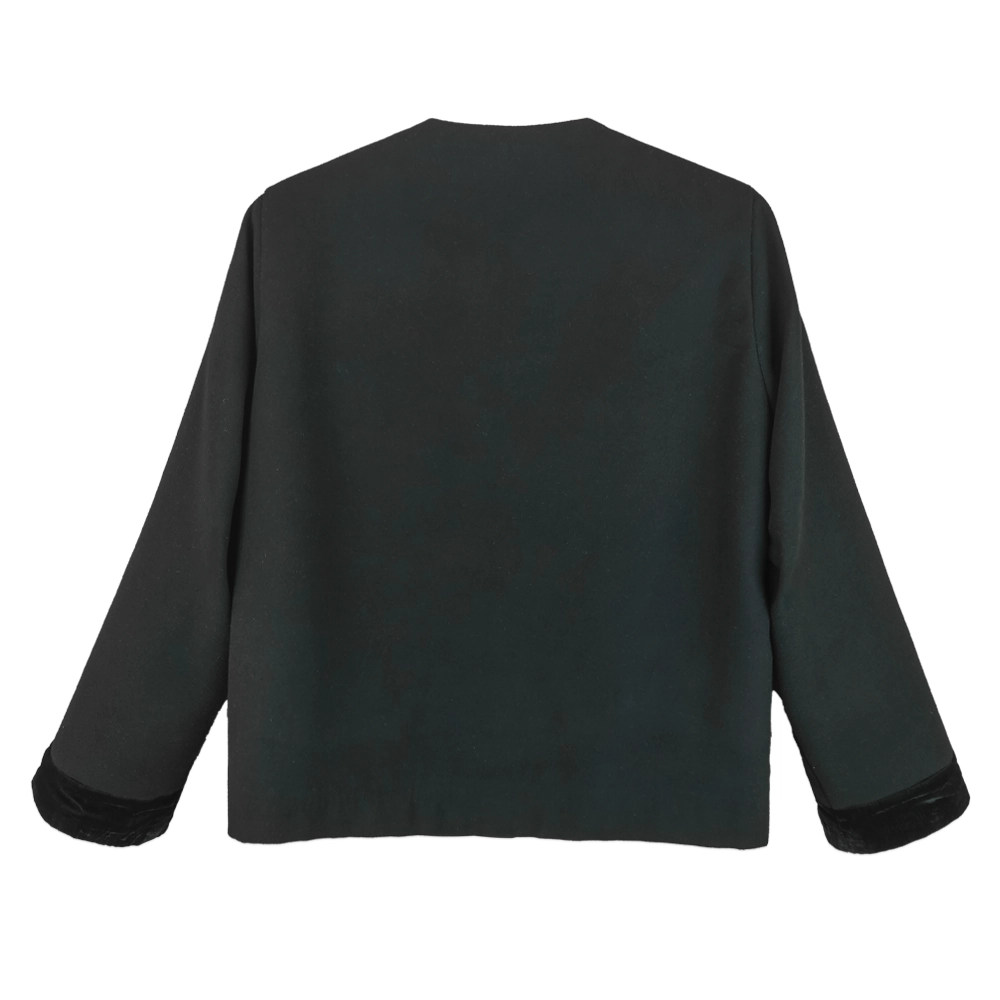 کت فوتر زنانه دیزاین پاپیون zmm 25591