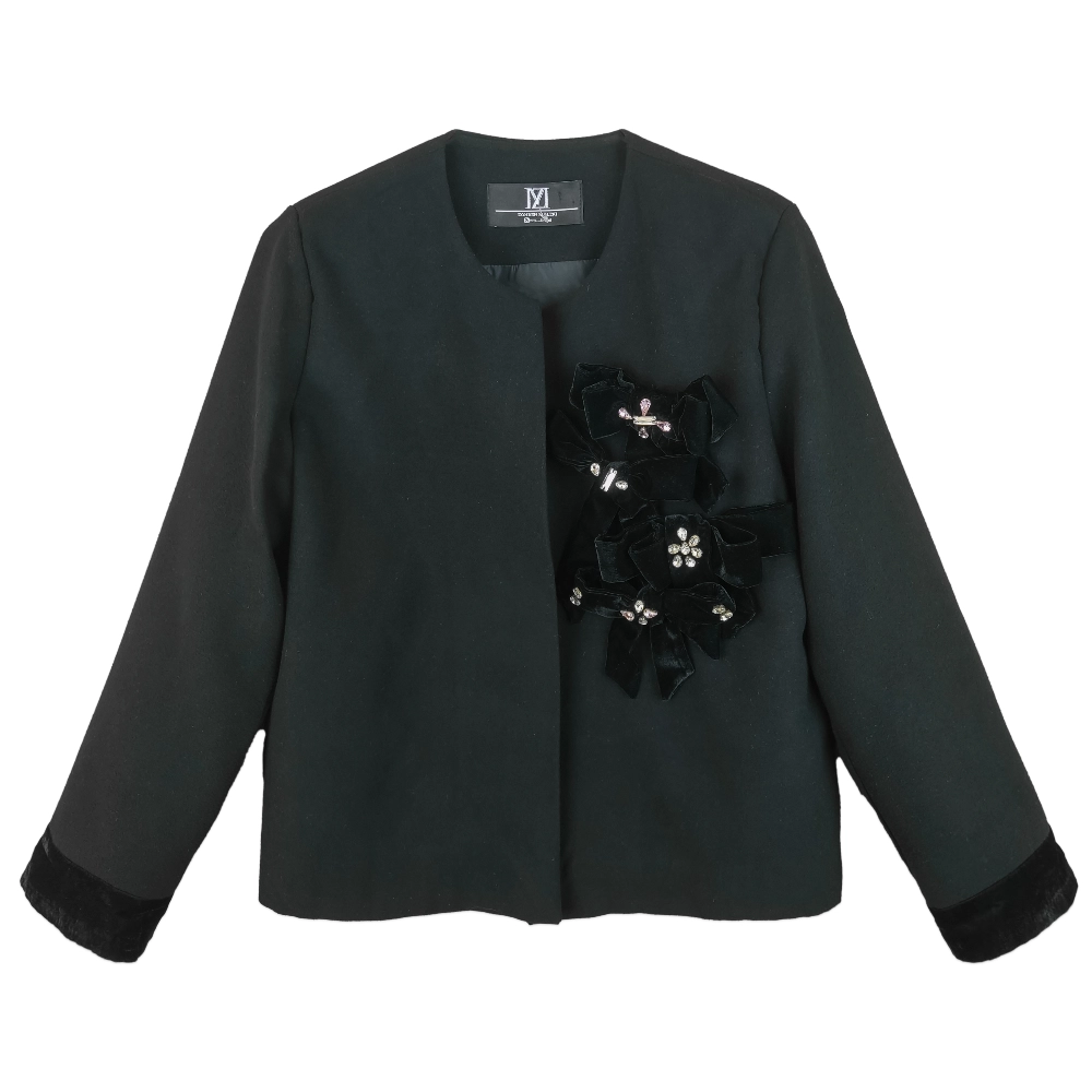 کت فوتر زنانه دیزاین پاپیون zmm 25591