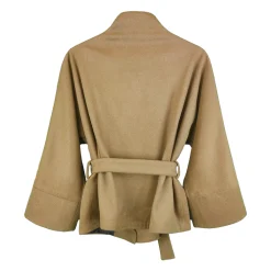 کت فوتر زنانه قهوه ای ngh 25556